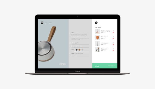 凈透空靈 打造極致用戶體驗的產品網站設計美學